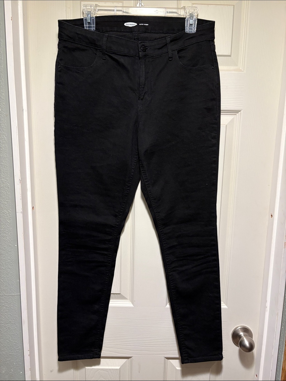 Old Navy Black High-Rise Skinny Jeans